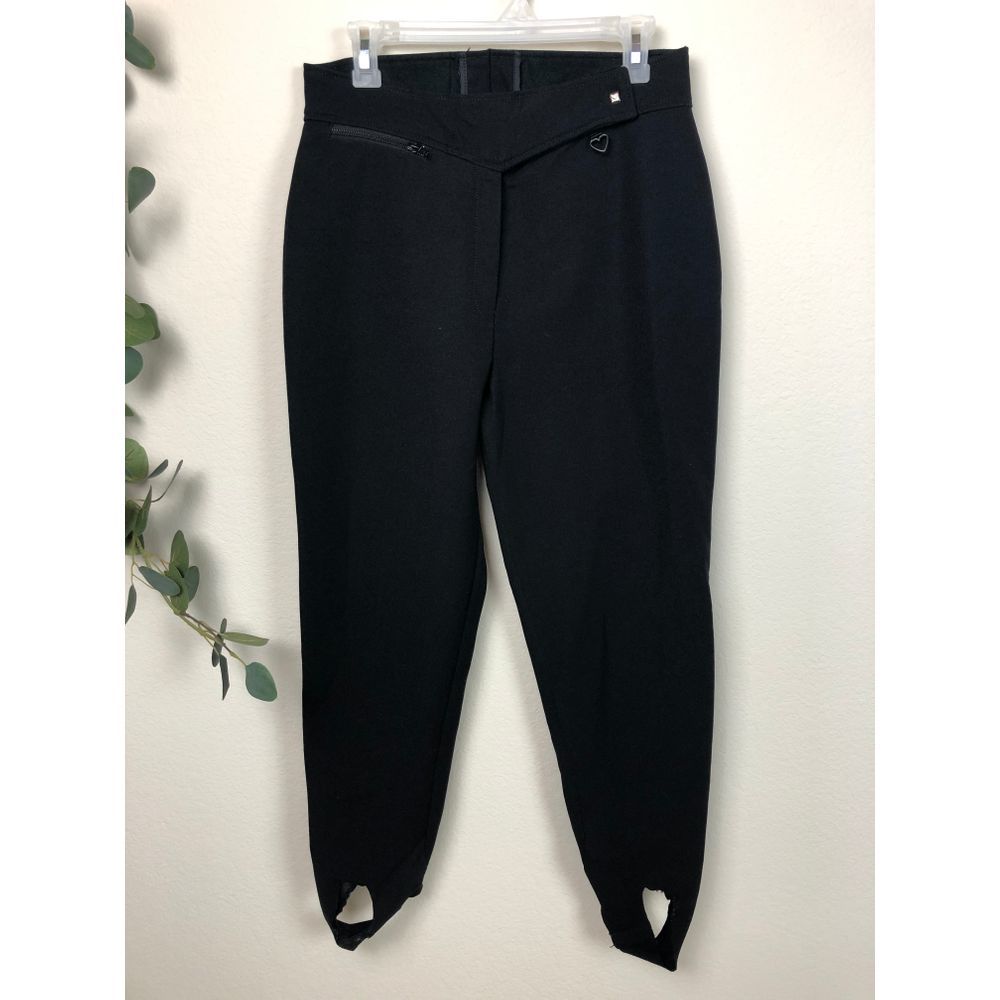 Obermeyer Black women's ski pants vintage style